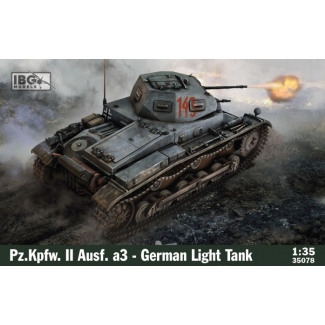 IBG 35078 Pz.Kpfw. II Ausf. a3 - German Light Tank (1:35)