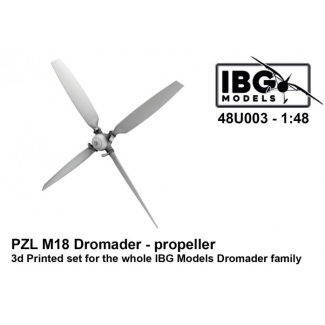 IBG 48U003 PZL M18 Dromader - Epropeller - 3d Printed Set (1:48)