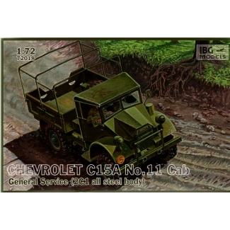 IBG 72018 Chevrolet C.15A No.11 Cab General Service (2C1 all steel body) (1:72)