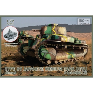 IBG 72041 Type 89 Japanese Medium tank OTSU-diesel (1:72)