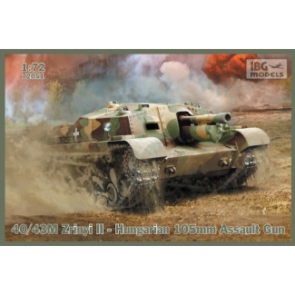 IBG 72051 40/43M Zrinyi II - Hungarian 105mm Assault Gun (1:72)