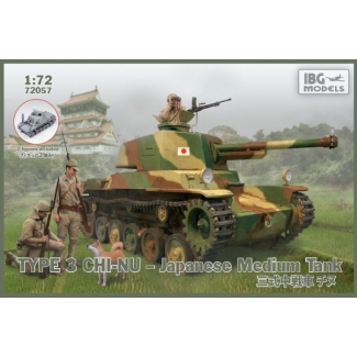 IBG 72057 Type 3 Chi-Nu Japanese Medium Tank (1:72)