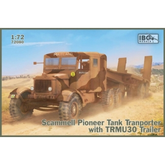 IBG 72080 Scammell Pioneer Tank Transporter with TRMU30 Trailer (1:72)