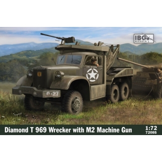 IBG 72085 Diamond T 969 Wrecker with M2 Machine gun and bonus PE set (1:72)