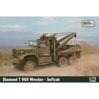 IBG 72086 Diamond T 969 Wrecker - Softcab (1:72)