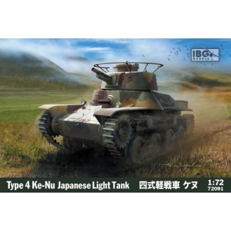 IBG 72091 Type 4 Ke-Nu Japanese Light Tank (1:72)
