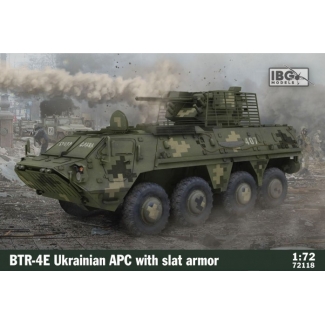 IBG 72118 BTR-4E Ukrainian APC with slat armor (1:72)