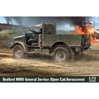 IBG 72160 Bedford MWD General Service (Open Cab/Aeroscreen) (1:72)