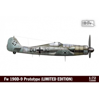 IBG 72558 Fw 190D-9 Prototype (LIMITED EDITION, will include additional 3d printed parts) (1:72)