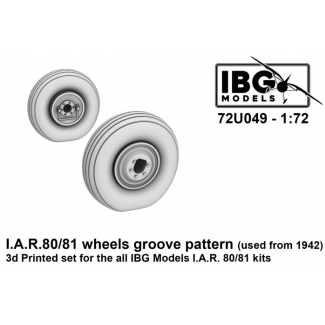 IBG 72U049 I.A.R. 80/81 Wheels Groove Pattern (used from 1942) (1:72)