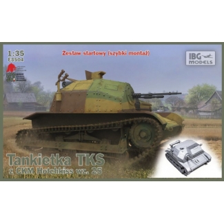 IBG E3504 Tankietka TKS z ckm Hotchkiss wz.25 (zestaw startowy – szybki montaź) (1:35)