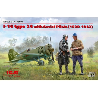 I-16 type 24 with Soviet Pilots (1939-1942) (1:32)