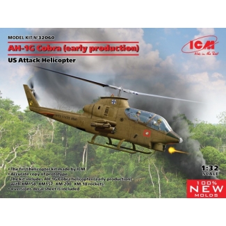 AH-1G Cobra (early production), US Attack Helicopter (1:32)