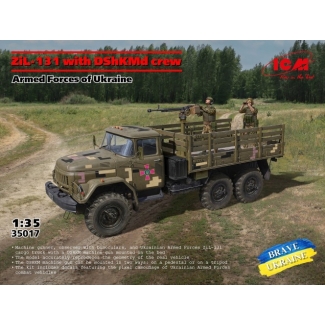 ICM 35017 ZіL-131 with DShKMd crew Armed Forces of Ukraine (1:35)