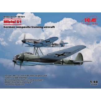 Mistel S1, German composite training aircraft (1:48)