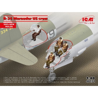 ICM 48131 Martin B-26 Marauder - US Crew (4 Figures) (1:48)