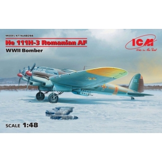 He 111H-3 Romanian AF, WWII Bomber (1:48)
