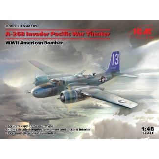 A-26В Invader Pacific War Theater, WWII American Bomber (1:48)