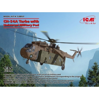 ICM 53057 CH-54A Tarhe with Universal Military Pod (1:35)