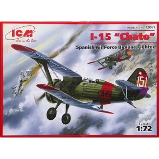 I-15 Chato Spanish Air Force Biplane Fighter (1:72)