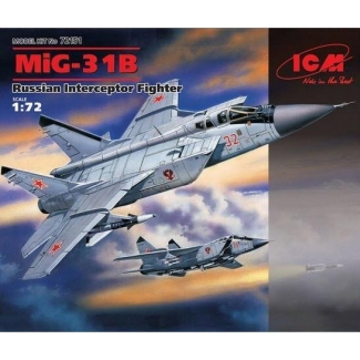 MiG-31B Russian Interceptor Fighter (1:72)