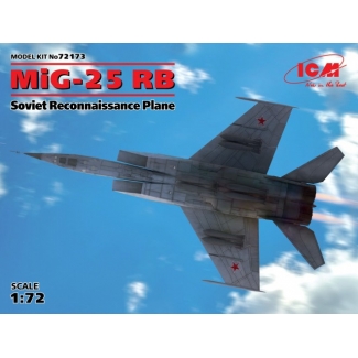 MiG-25 RB, Soviet Reconnaissance Plane (1:72)