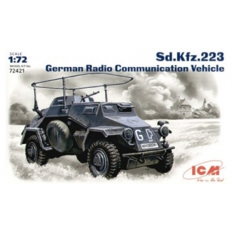 ICM 72421 Sd.Kfz.223 German Radio Communication Vehicle (1:72)