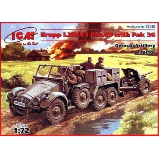 ICM 72461 Krupp L2H143 Kfz.69 w/PAK 36 (1:72)