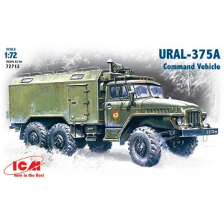 ICM 72712 URAL 375A Command Vehicle (1:72)