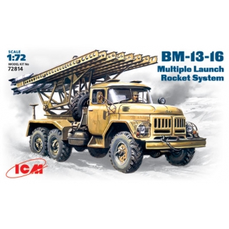 ICM 72814 ZIL 131 BM-13-16 "Katiusha (1:72)