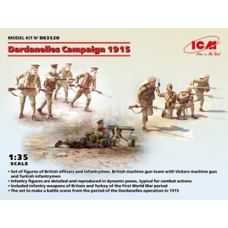 ICM DS3520 Dardanelles Campaign 1915 (1:35)