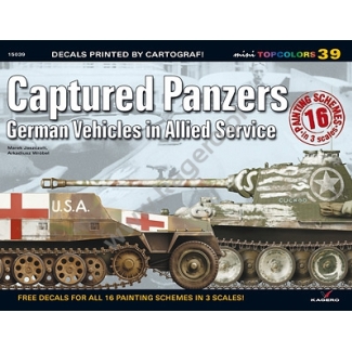 Kagero 15039 Captured Panzers German Vehicles in Allied Service