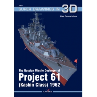 Kagero 16077 The Russian Missile Destroyer of Projekt 61 (Kashin Class) 1962