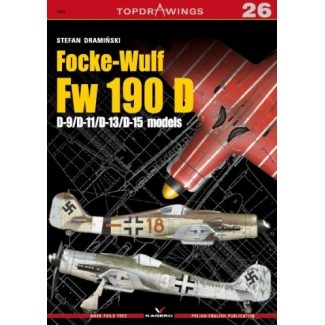 Kagero 7026 Focke-Wulf Fw 190 D. D-9/D-11/D-13/D-15 Models