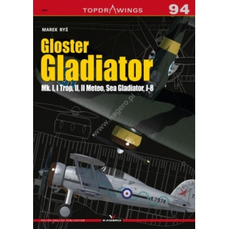 Kagero 7094 Gloster Gladiator Mk. I, I Trop, II, II Meteo, Sea Gladiator, J-8