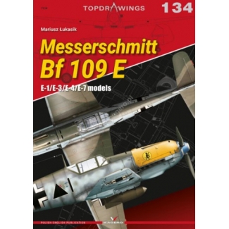 Kagero 7134 Messerchmitt Bf 109 E E-1/E-3/E-4/E-7 models