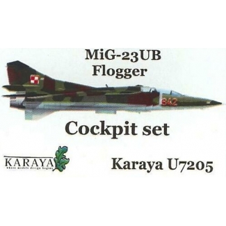 Karaya U7205 MiG-23UB Flogger Cockpit set (1:72)