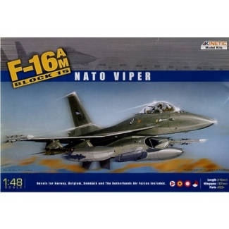 Kinetic 48002 F-16AM Block 15 NATO Viper (1:48)