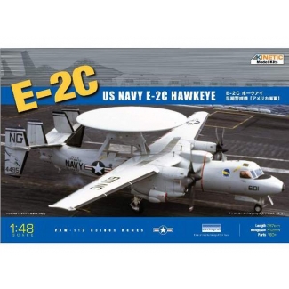 Kinetic 48013 US Navy E-2C Hawkeye (1:48)