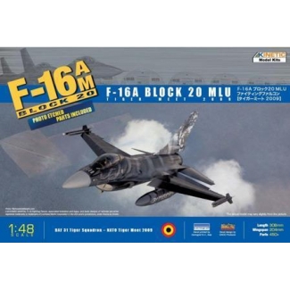 Kinetic 48036 F-16A Block 20 MLU Tiger Meet 2009 (1:48)