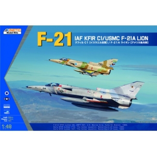 Kinetic 48053 F-21 IAF KFIR C1/USMC F-21A Lion (1:48)