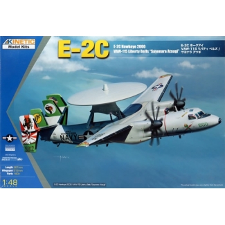 Kinetic 48066 E-2C Hawkeye 2000 VAW-115 Liberty Bells "Sayonara Atsugi" (1:48)