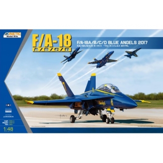 Kinetic 48073 F/A-18A/B/C/D Blue Angels 2017 (1:48)