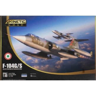 Kinetic 48093 F-104G/S ASA/M Starfighter Italian Air Force (1:48)