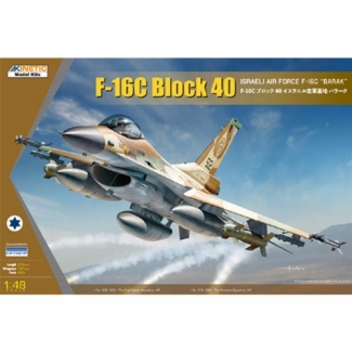Kinetic 48129 F-16C Block 40 Barak Israeli Air Force (1:48)