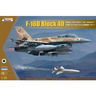 Kinetic 48130 F-16D Block 40 - Israeli Air Force F-16D "Brakeet" (1:48)