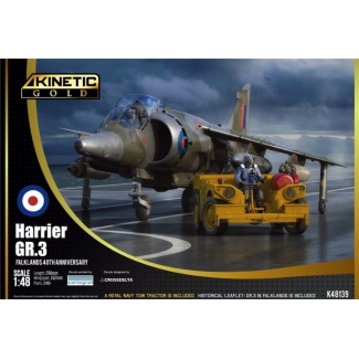 Kinetic 48139 Harrier GR.3 Falklands 40th Anniversary (1:48)