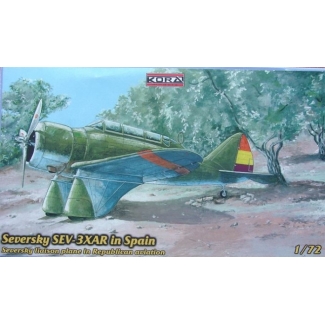 Seversky SEV-3XAR in Spain (1:72)