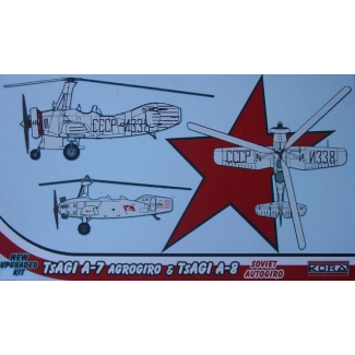 TsAGI A-7 + TsAGI A-8 Light autogiro (NT) (1:72)