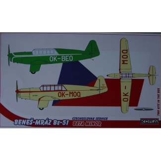 Beneš-Mráz Be-51 & Be-51A Sport and Race - 2 szt. (1:72)